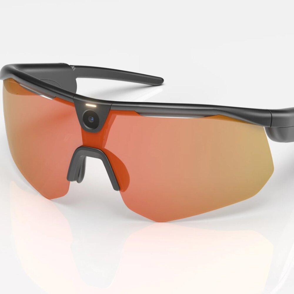 NIB BleeqUp Ranger AI Sports Camera Glasses With Pro-Grade Sports Goggles